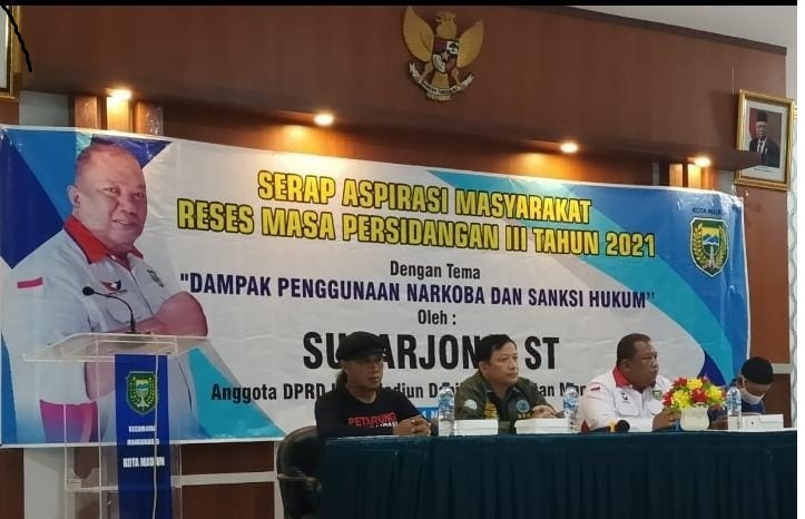 Legislator Partai Perindo Madiun Sosialisasi Bahaya Narkoba dan Sanksi Hukumnya