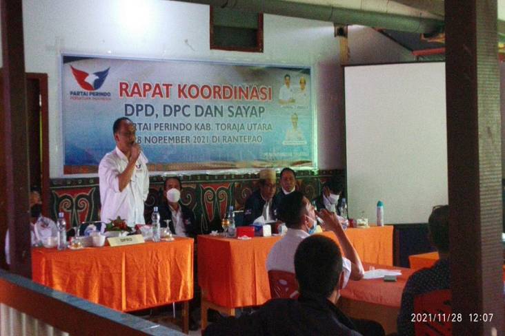Partai Perindo Toraja Utara Persiapkan Diri Hadapi Verifikasi KPU dan Pemilu 2024