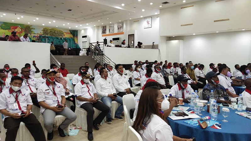 Gubernur Papua Barat Apresiasi Kerja Keras dan Kedisiplinan Partai Perindo 
