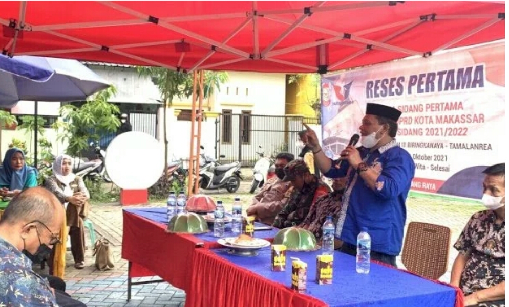 Legislator Partai Perindo Makassar Serap Aspirasi Warga soal Perbaikan Jalan