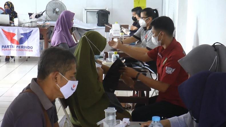 Ikut Vaksinasi DPW Babel, Warga Pangkalpinang: Alhamdulillah, Terima Kasih Partai Perindo