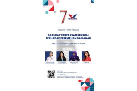 Besok! Partai Perindo Gelar Webinar Perlindungan Hak-Hak Perempuan, Daftar di Sini!