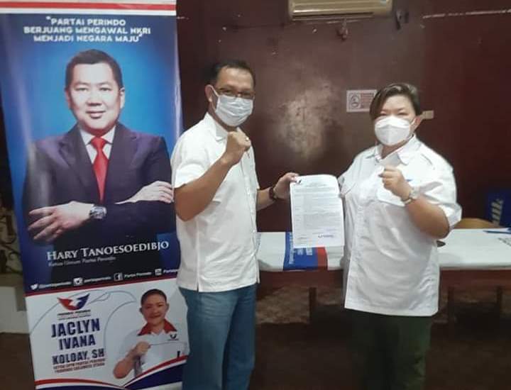 Steifly Tangka Resmi Nahkodai DPD Partai Perindo Bitung