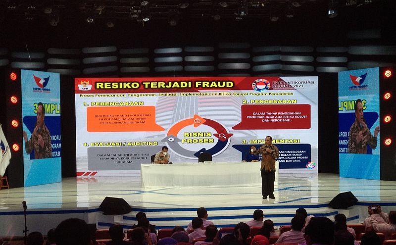Beri Pembekalan di Bimtek Partai Perindo, Ketua KPK: Keterbukaan Adalah Roh Demokrasi Cegah Korupsi