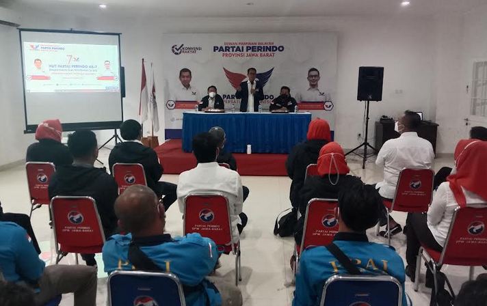 Kepengurusan Partai Perindo Jabar Terima SK, Segera Tancap Gas Hadapi Pemilu 2024