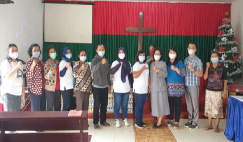 Partai Perindo Jambi Berbagi Kasih ke Gereja, Jubir: Bentuk Persatuan & Kepedulian