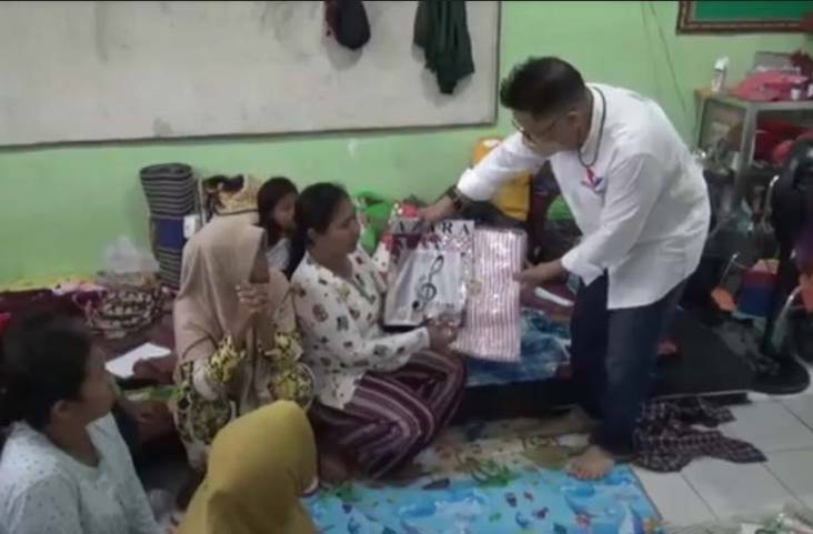 Partai Perindo Kembali Beri Bantuan Korban Erupsi Gunung Semeru 