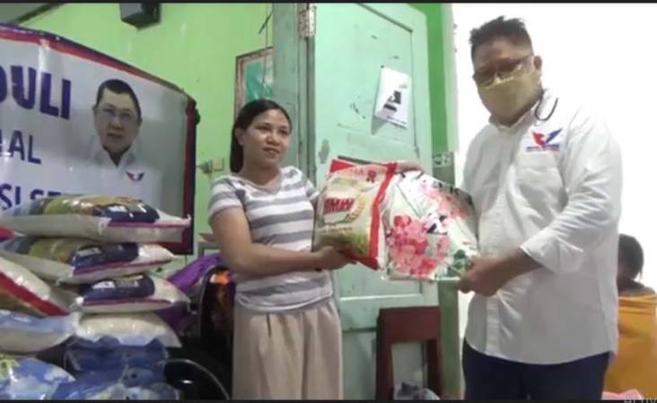 Partai Perindo Salurkan Bantuan, Pengungsi Semeru: Terima Kasih! 