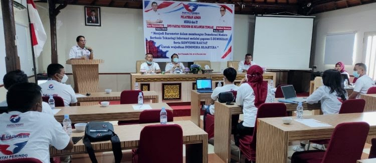Partai Perindo Sulteng Gelar Pelatihan Admin Media dan IT