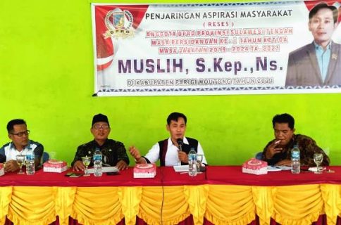 Muslih Siap Perjuangkan Aspirasi Masyarakat Hasil Reses di Parigi Moutong