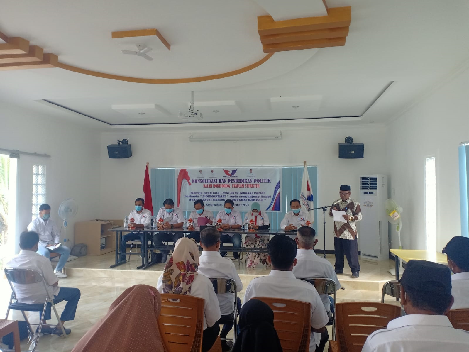 Lantik Pengurus Partai Perindo Morut, DPW Sulteng Bahas Penjaringan Bacaleg Konvensi Rakyat