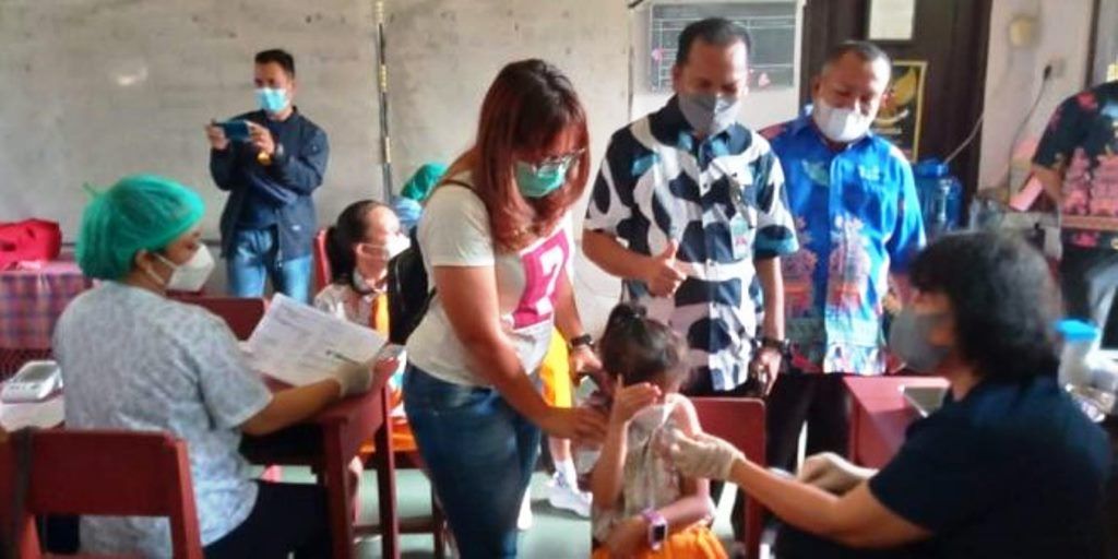Vaksinasi Anak, Dewan Partai Perindo Palangka Raya Usulkan Inovasi, Stimulan & Penambahan Gerai 