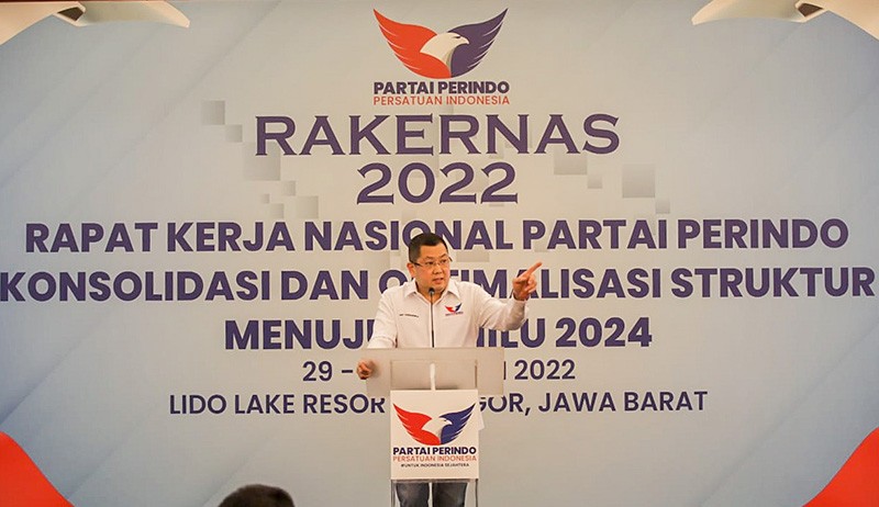 Rakernas Partai Perindo 2022, Ketum Hary Tanoesoedibjo Perkuat Organisasi dengan Konsolidasi