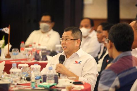 Rakernas Partai Perindo Jadi Cara Penguatan Struktur Partai di Akar Rumput