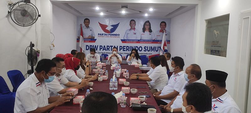 Partai Perindo Sumut Optimis Tembus 5 Besar pada Pemilu 2024