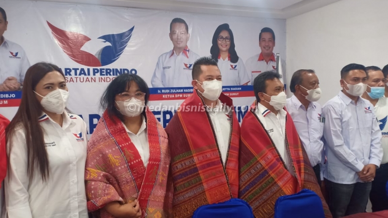 Partai Perindo Jagokan Jonius Taripar Hutabarat di Pilkada Taput 2024