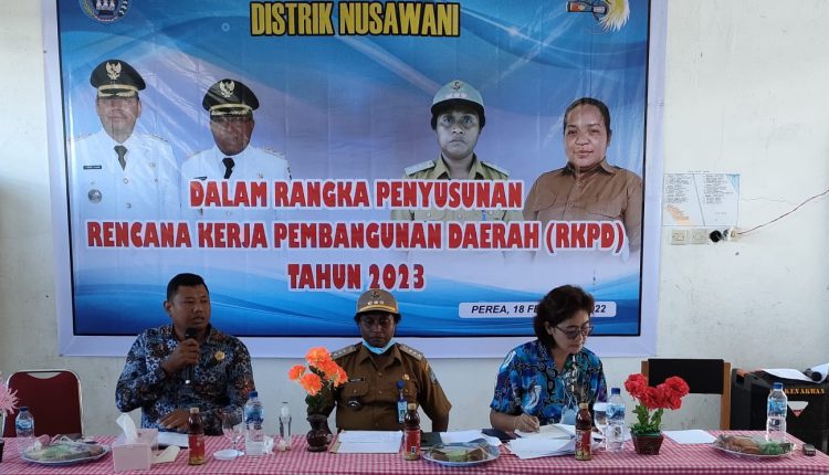Legislator Partai Perindo Yapen Sebut Distrik Nusawani Harus Kejar Ketertinggalan Pembangunan
