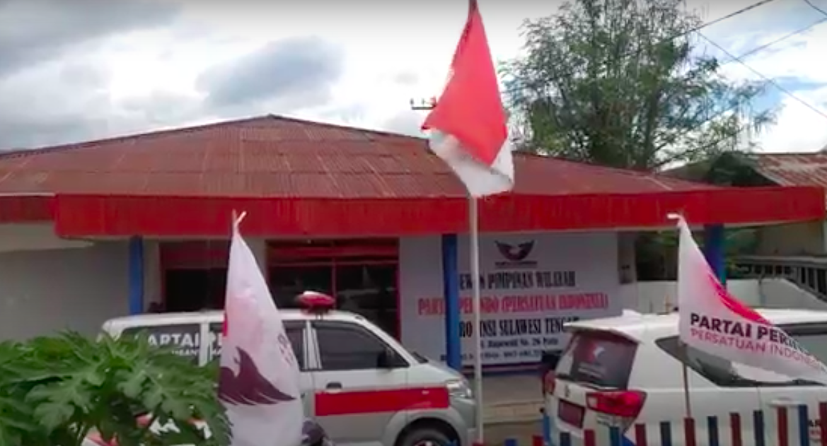 DPW Partai Perindo Sulteng Gelar Syukuran Peresmian Kantor Baru