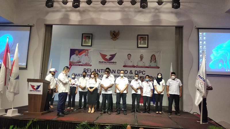 Partai Perindo Sumut Lantik Pengurus DPD dan DPC se-Deliserdang