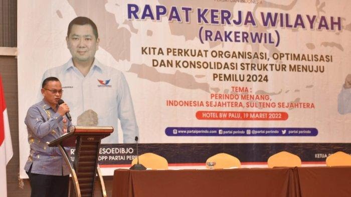 Gubernur Rusdy Mastura Ajak Kader Partai Perindo Berkolaborasi Selesaikan Masalah Daerah