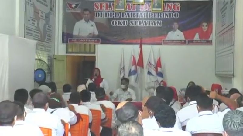 Menuju Pemilu 2024, Partai Perindo se-OKU Selatan Adakan Konsolidasi