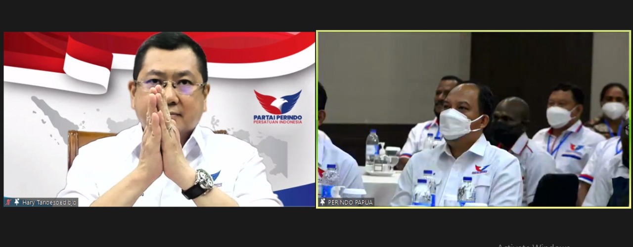 Rakerwil se-Papua, Hary Tanoesoedibjo: All Out, Tahun 2024 Partai Perindo Jadi Partai Besar!