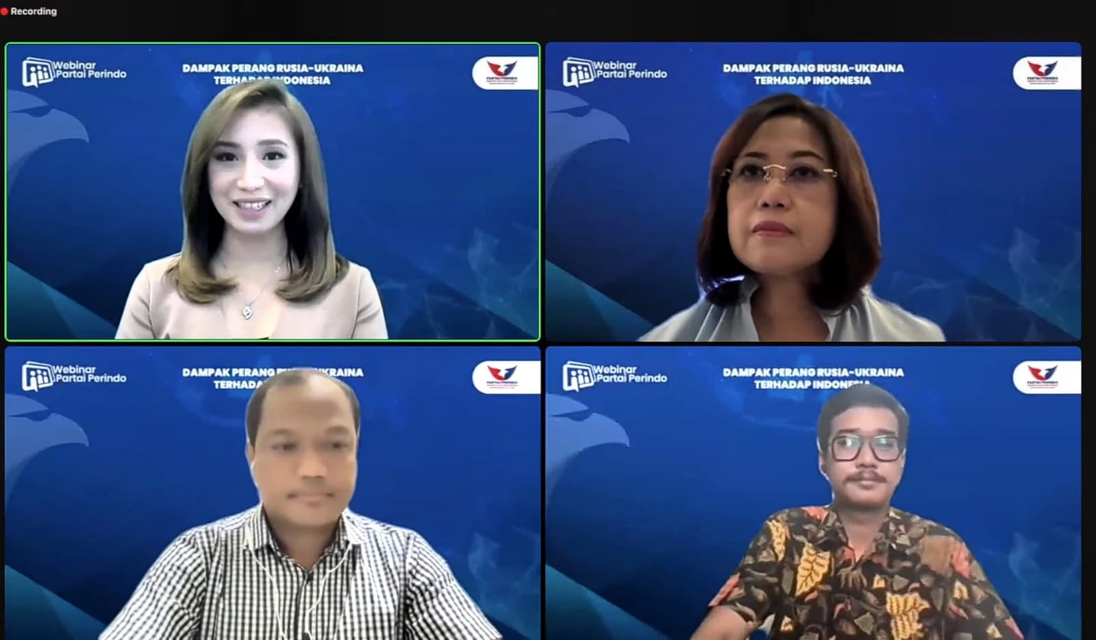 Partai Perindo Nilai Perang Rusia-Ukraina Momentum Indonesia Perkuat Pertahanan Negara