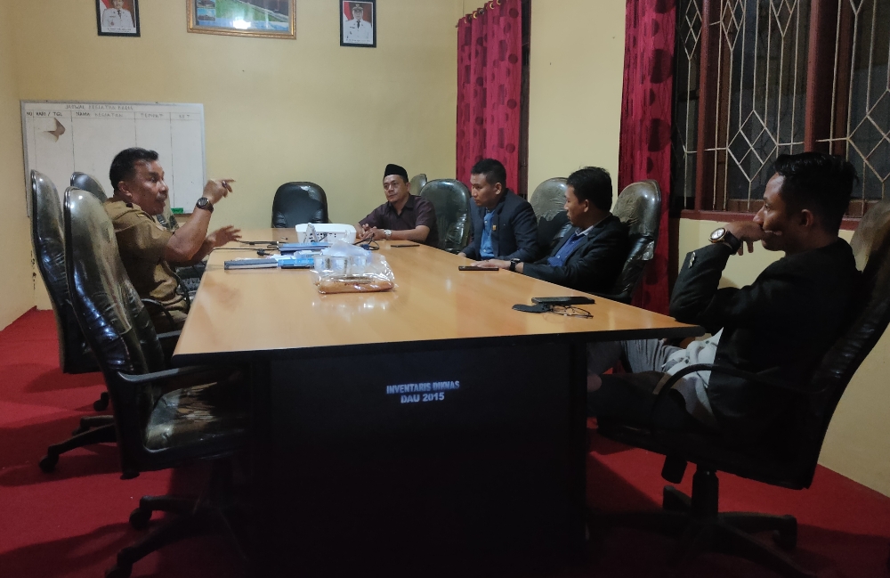 Dipimpin Politisi Partai Perindo, DPRD Pasangkayu Turun Gunung Bahas Sejumlah Permasalahan Dihadapi OPD 
