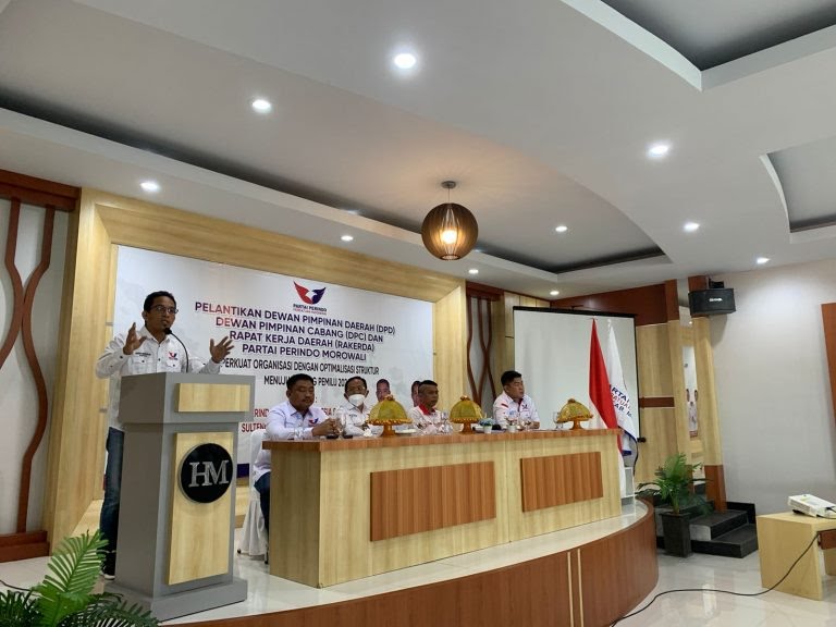 Rakerda Partai Perindo Morowali Usung Kemenangan di Pemilu 2024