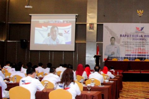Rakerwil di Sulteng, Sekjen: Partai Perindo Menang, Rakyat Senang dan Sejahtera