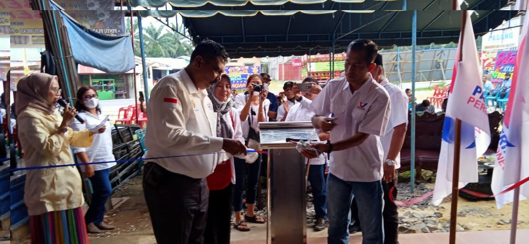 Dihadiri Pengurus DPW Riau, Sekretariat DPC Partai Perindo Batsol Diresmikan