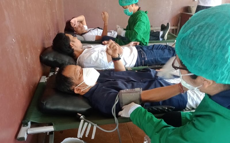 Aksi Kemanusiaan, Kader Partai Perindo Gianyar Bali Sumbang 17 Kantong Darah