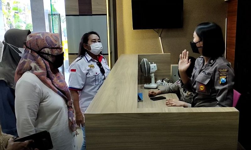 Datangi Mapolres Kediri, Relawan Partai Perindo Serahkan 4 Nama Terduga Pelaku Rudapaksa Anak