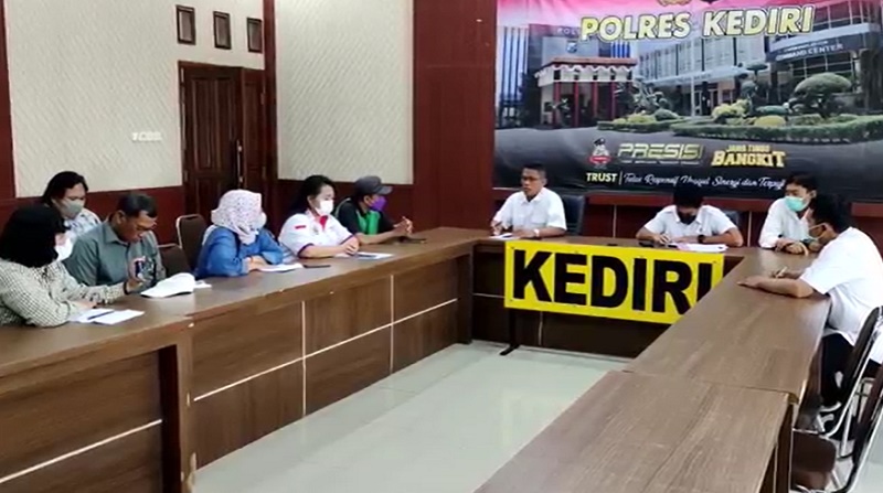 Datangi Polres Kediri, Partai Perindo Terus Kawal Kasus Rudapaksa Anak
