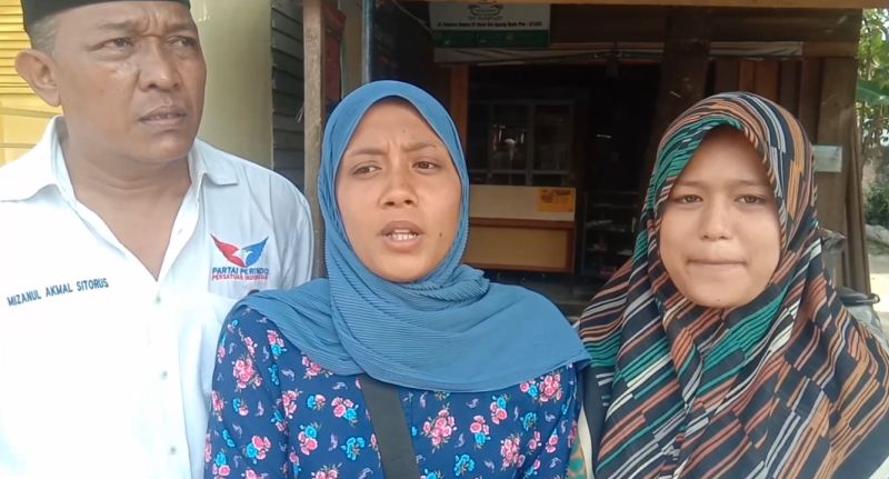 Dibantu Partai Perindo, Korban Kebakaran di Asahan: Terima Kasih!