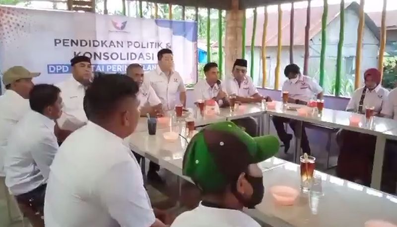Hadapi Pemilu 2024, DPD Partai Perindo Langkat Rapatkan Barisan