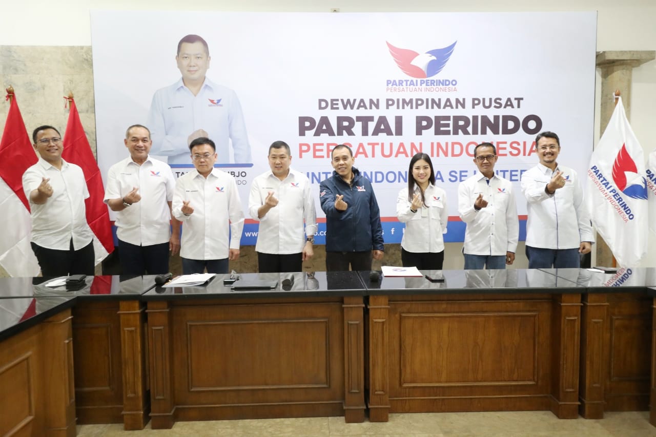 Lantik Boyke Novrizon Jadi Waketum, Hary Tanoesoedibjo: Partai Perindo Inklusif, untuk Kesejahteraan Indonesia