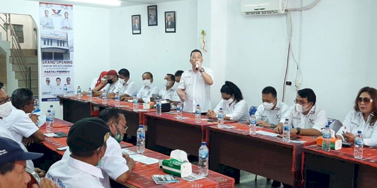 Kian Solid, Partai Perindo Targetkan 1 Fraksi di DPRD Medan