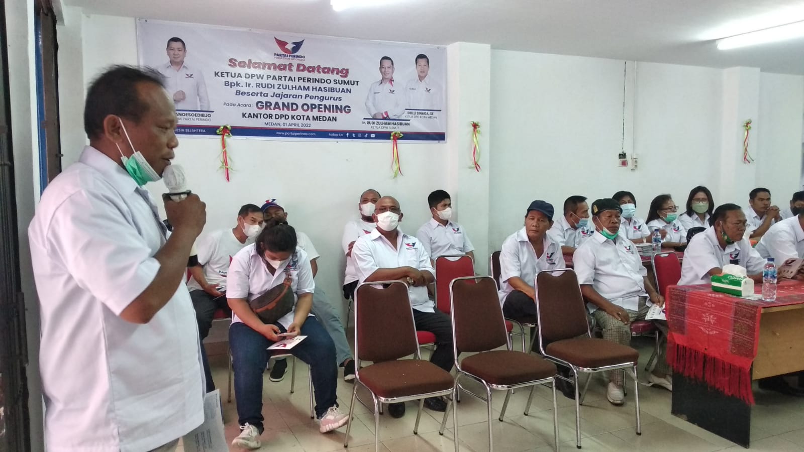 Punya Kantor Baru, Ketua DPD Partai Perindo Medan: Ini Bentuk Soliditas Kami!