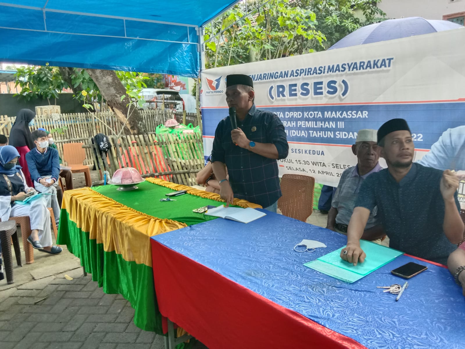 Serap Aspirasi Warga, Politisi Partai Perindo Makassar: Saya Bantu Agar Terwujud
