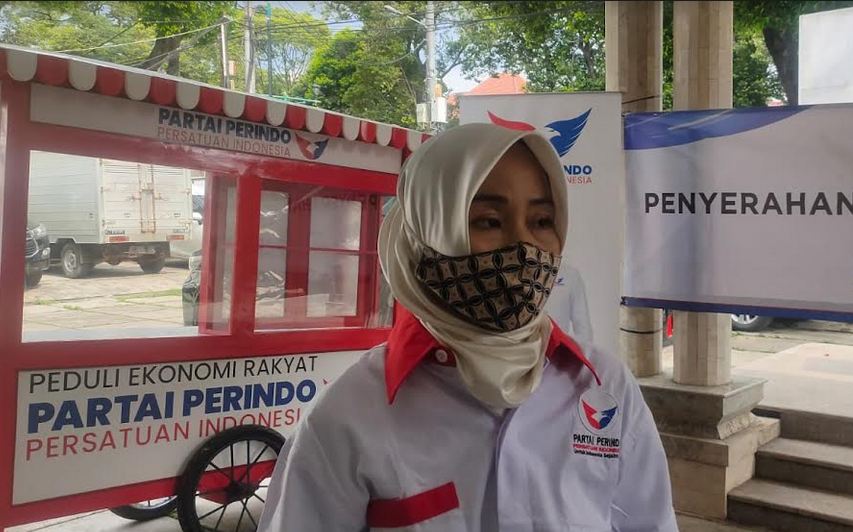 Usai Pembagian Gerobak, Partai Perindo Jaktim: UMKM Semakin Menggeliat
