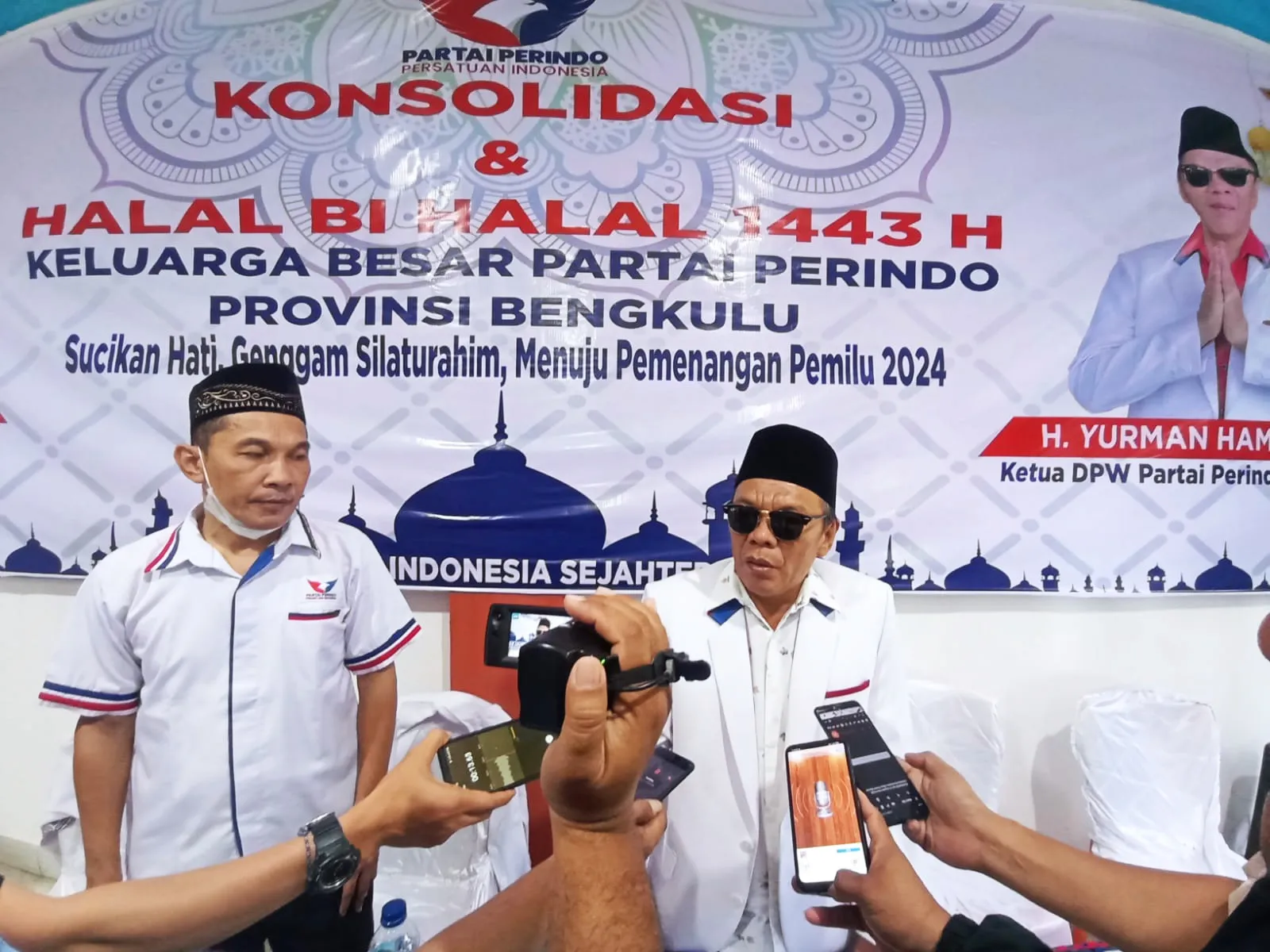 Tatap Pemilu 2024, Yurman Minta Pengurus & Kader Partai Perindo Bengkulu Rapatkan Barisan