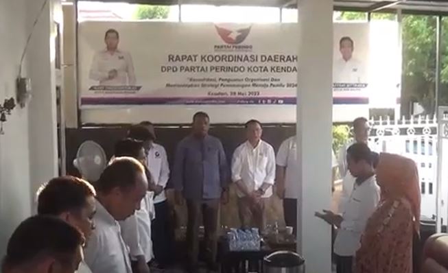 Rakor Partai Perindo Kendari Perkuat Struktur Hadapi Verifikasi Faktual Pemilu 2024