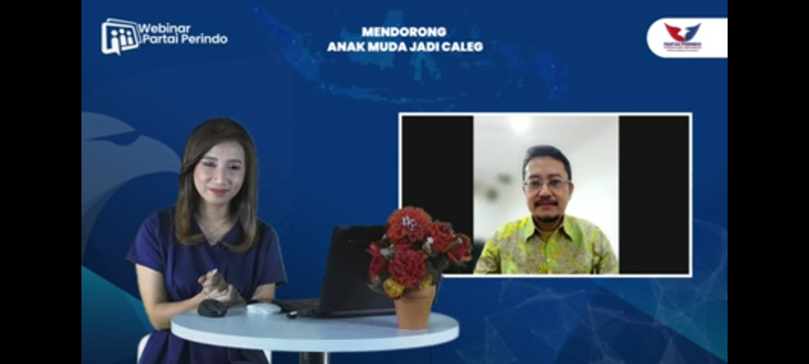 Webinar Partai Perindo, Ferry Kurnia: Politik Bukan Barang Haram