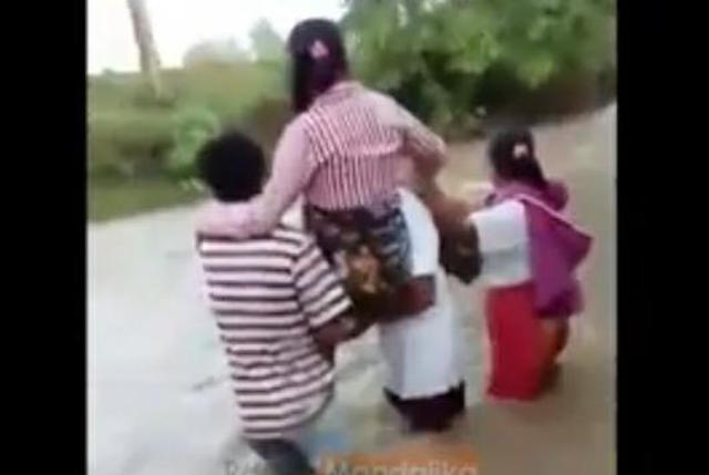Viral Ibu Hamil Seberangi Sungai Pemoles, Ketua Partai Perindo NTB Angkat Bicara