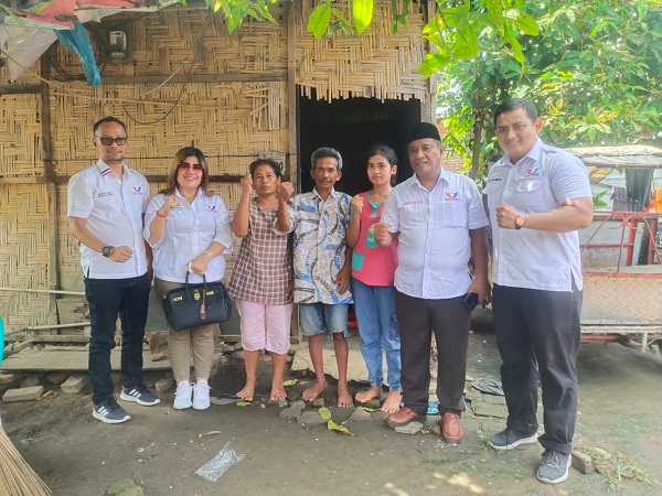 Partai Perindo Deliserdang Perjuangkan Bedah Rumah Siswi Putus Sekolah