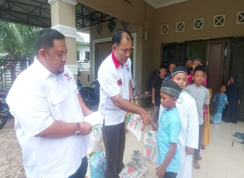 Anak Yatim di Rumah Quran Abulytama Doakan Partai Perindo Terus Berjaya