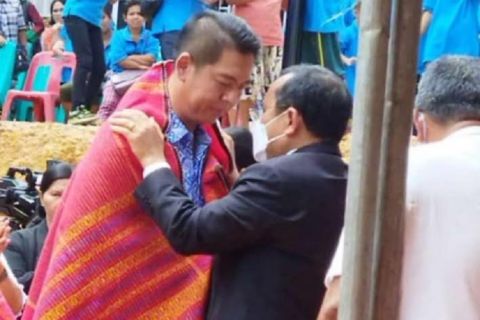 Ephorus HKBP Berkati Ketua DPD Partai Perindo Sibolga