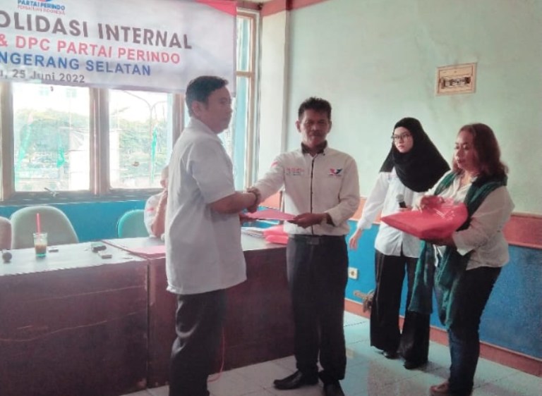 Partai Perindo Tangsel Kukuhkan Kepengurusan 7 DPC