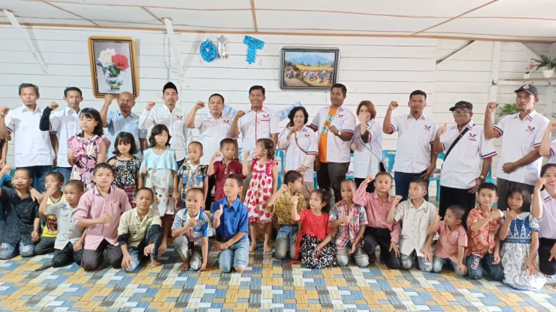 Disambangi Pengurus DPD Tapteng, Pengurus Panti Asuhan Doakan Partai Perindo Semakin Jaya